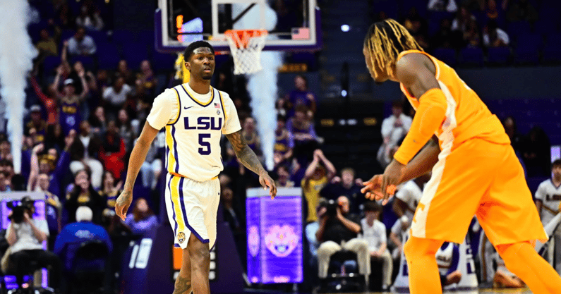 LSU's shot at knocking off a Top 5 team fell short (Photo: LSU Athletics)